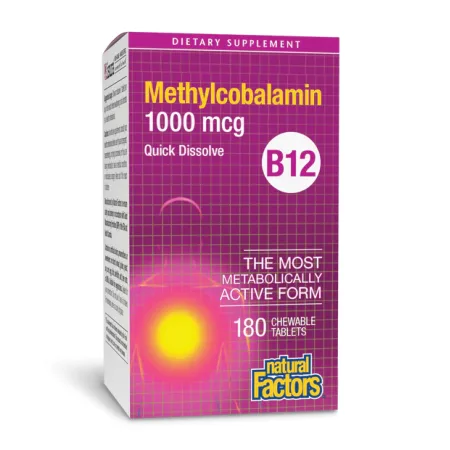 B12 Methylcobalamin 1000 мкг - 180 таблеток