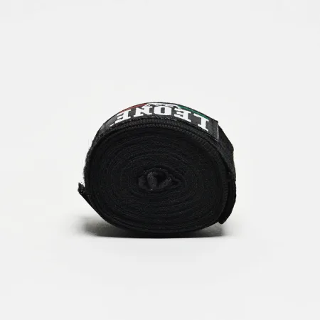 Бинти для боксу Leone AB705 Black 3,5m