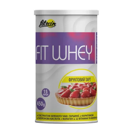Fit Whey - 450 г фруктовий тарт