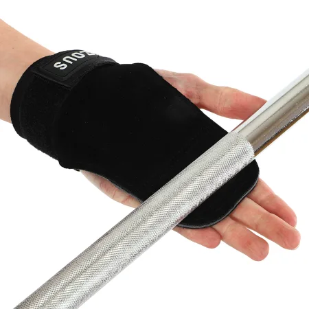 Накладки для підтягувань та тяг HAND GRIP THICKER LAYERS EZOUS 2 шт чорний універсальний