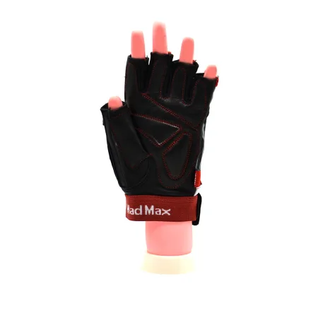 Рукавички для фітнесу MadMax MFG-911 Nine-eleven Zebra B&W zebra M