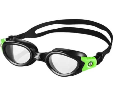 Окуляри для плавання Aqua Speed ​​PACIFIC 6147 чорний-зелений універсальний 015-38 (оригінал)