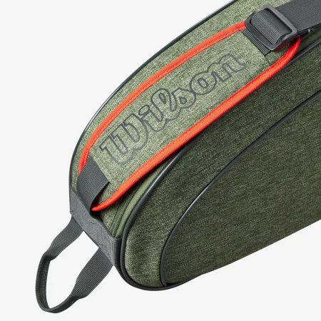 Сумка чохол Wilson Team 3PK Heather Green (3 ракетки) WR8022901001 (оригінал)