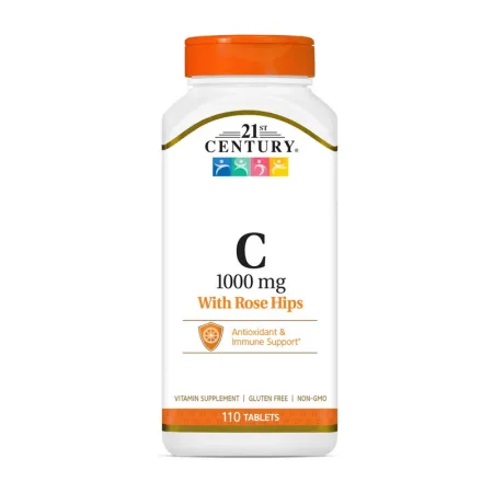 Vitamin C-1000 мг with rose hips - 110 таблеток