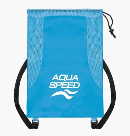 Сітчаста сумка Aqua Speed MESH BACK PACK 61163 блакитний універсальний 51х36 см