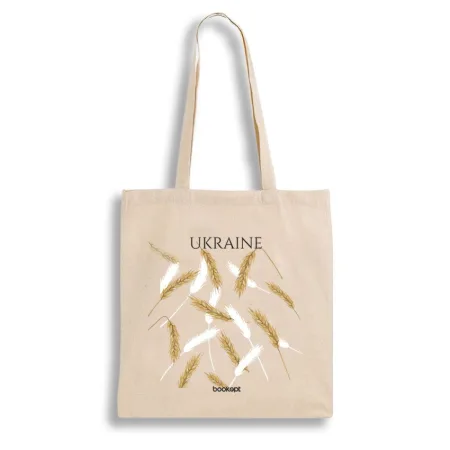 Екошопер BookOpt BK4007 Ukraine колоски бежевий