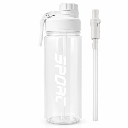 Water bottle CASNO 880 ml white