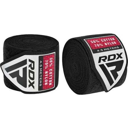 Бинти для боксу RDX RB Hand Wraps Combine 3 пари Black (4,5 м.)