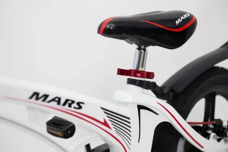 Велосипед Mars 16 дюймів біло-червоний Mars-1wh (ВІТРИНА)