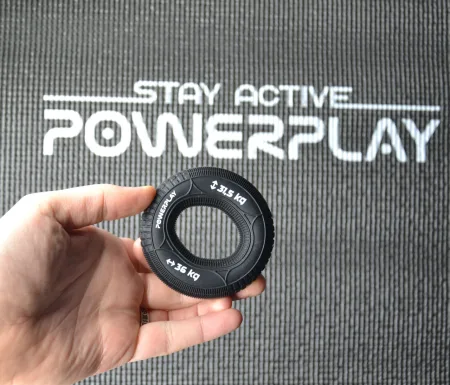 Еспандер кистьовий силіконовий PowerPlay PP-4330 Hand Grip Loops Hard 31,5-36 кг. чорний