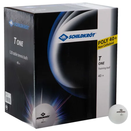 Набір кульки для настільного тенісу Donic T ONE POLY 40+ Білий 120 шт