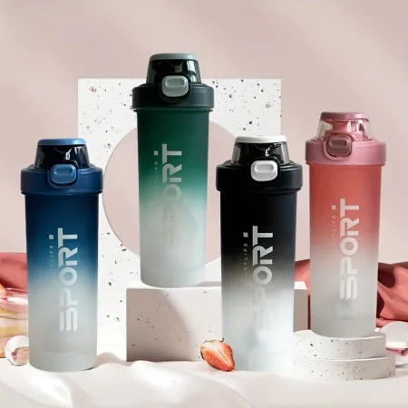 Пляшка-шейкер для води 700ml Синій