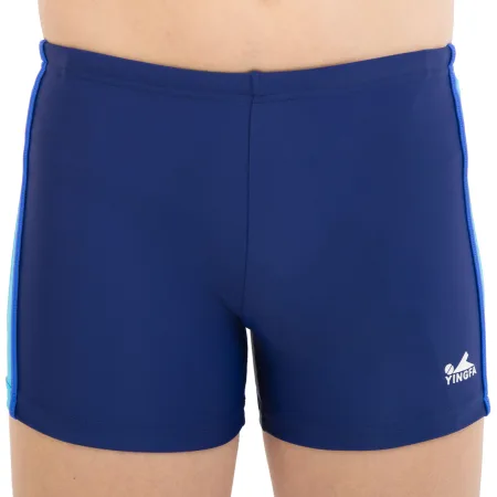 Плавки боксери для хлопчиків для плавання YINGFA вік 4-16 років синій-блакитний - 4