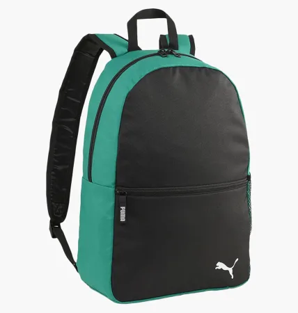 Рюкзак Puma teamGOAL Backpack Core 17L черно-зеленый унисекс 12x30x42 см (оригинал) универсальный