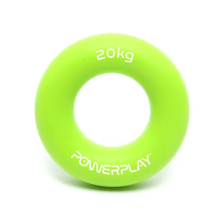 Еспандер кистьовий силіконовий PowerPlay PP-4324 Hand Grip Ring Medium 20 кг. зелений