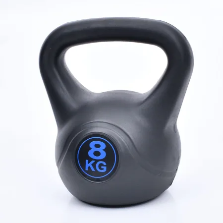 Гиря 8 кг суцільна пластикова PE 4196-8