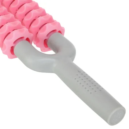 Масажер-палка роликовий 10 масажерів червоний