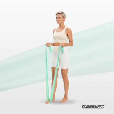 Стрічка для пілатесу EasyFit EPP 0.35 мм м’ятна