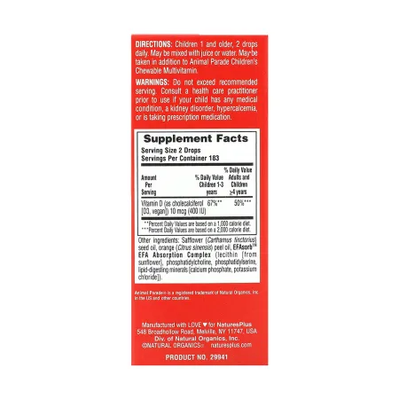 Kids Vit D3 400 IU - 10 мл