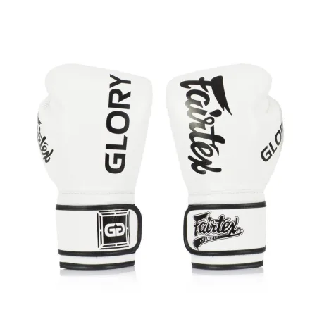 Боксерські рукавиці Fairtex BGVG1 White 14 унцій (бинти в комплекті)