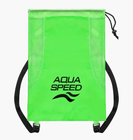 Сітчаста сумка Aqua Speed MESH BACK PACK 61165 салатовий універсальний 51х36 см