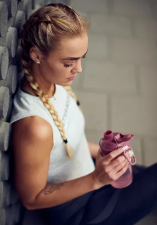 Шейкер спортивний SmartShake Original2 GO One - 800 мл глибокий рожевий