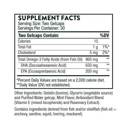 Пренатальна DHA - 60 капсул