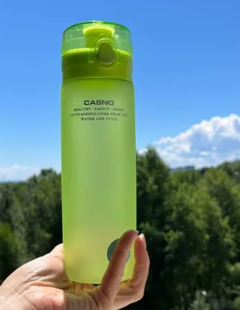 Розпродаж - пляшка для води CASNO 650 мл KXN-1157 зелена