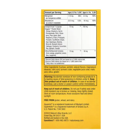 Alive! Children's жувальні Multivitamin - 120 таблеток апельсин і ягода