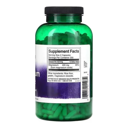 Magnesium Oxide 200 мг - 500 капсул