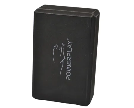 Yoga Block 2 pcs (pair) PowerPlay 4006 Yoga Brick EVA black