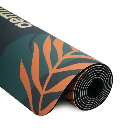 Килимок для йоги каучуковий поліуретан Pro ILLustration Sport Pro 183 см*68 см*5 мм зелений