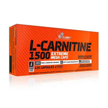 L Carnitine 1500 Extreme Mega Caps - 120 капсул