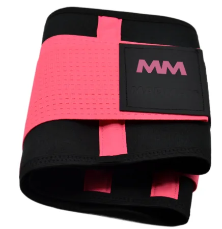 Пояс компресійний MadMax MFA-277 Slimming belt Black/neon pink M