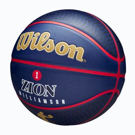 М'яч баскетбольний Wilson NBA PLAYER ICON OUTDOOR BSKT ZION 7 WZ4008601XB7 (оригінал)