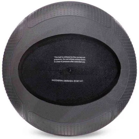 М'яч медичний медбол Medicine Ball 10 кг сірий-чорний