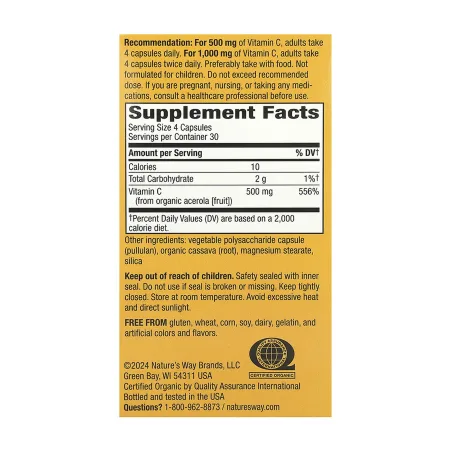 Vitamin C - 120 капсул