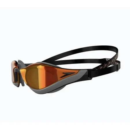 Окуляри для плавання Speedo FASTSKIN PURE FOCUS GOG MIR чорні червоний універсальний 8-11778A260 (оригінал)