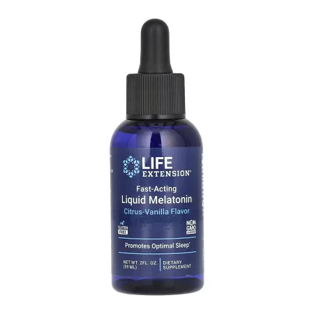 Fast-Acting Liquid Melatonin (Citrus-Vanilla) - 59 мл