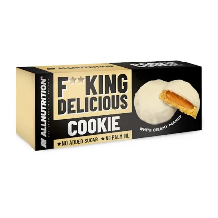 Fit King Delicious Cookie - 128 г білий кремовий арахіс