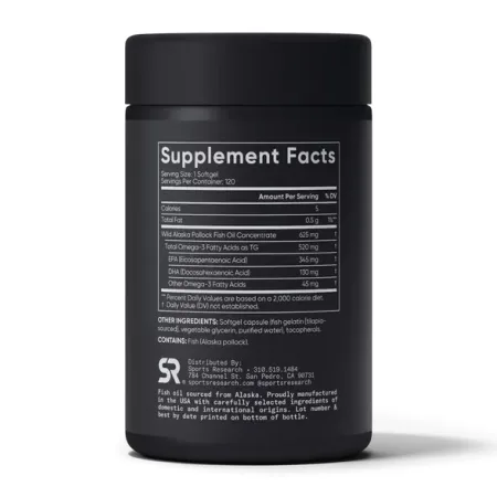 Omega-3 Fish Oil Alaska 625 мг - 120 міні софтгель