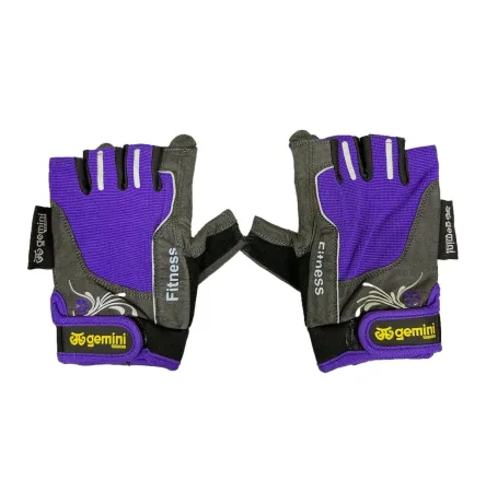 Рукавички для фітнесу M - Фіолетовий