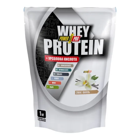 Whey Protein - 1 кг ванільне морозиво