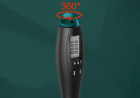 Швидкісна скакалка з лічильником EasyFit чорний-зелений