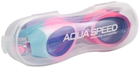 Окуляри для плавання Aqua Speed PEGAZ 7829 мультиколірні дитячі универсальні OSFM (оригінал)
