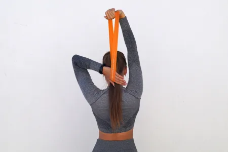 Резинка для фітнесу PowerPlay 4140 Level 1 Stretch Band 1 - 5 кг. помаранчева