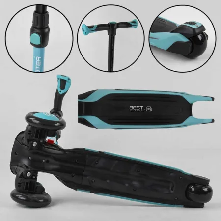 Самокат Best Scooter Maxi - бірюзовий