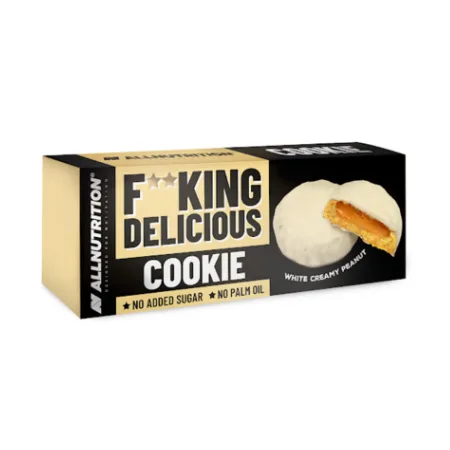 Fitking Delicious Cookie - 128 г білий крем з арахісом