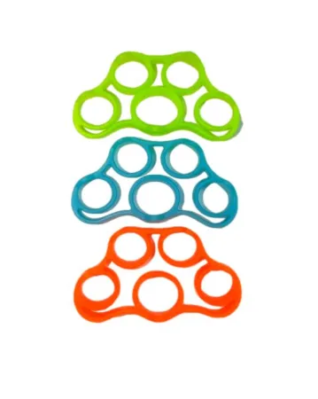 Набір еспандерів-тренажерів для пальців, силіконовий