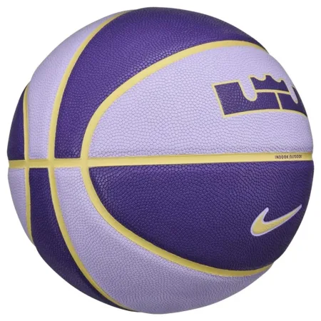 М'яч баскетбольний Nike ALL COURT 8 P 2.0 L JAMES DEFLATED фіолетовий розмір 7 Оригінал N.100.4368.509.07